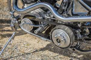 Kid custom shovelhead chopper 5