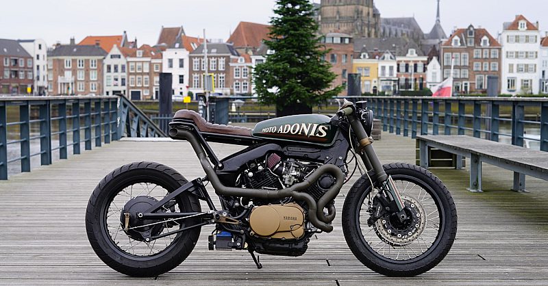 Moto Adonis' Yamaha XV750 Cafe Racer | Bike EXIF