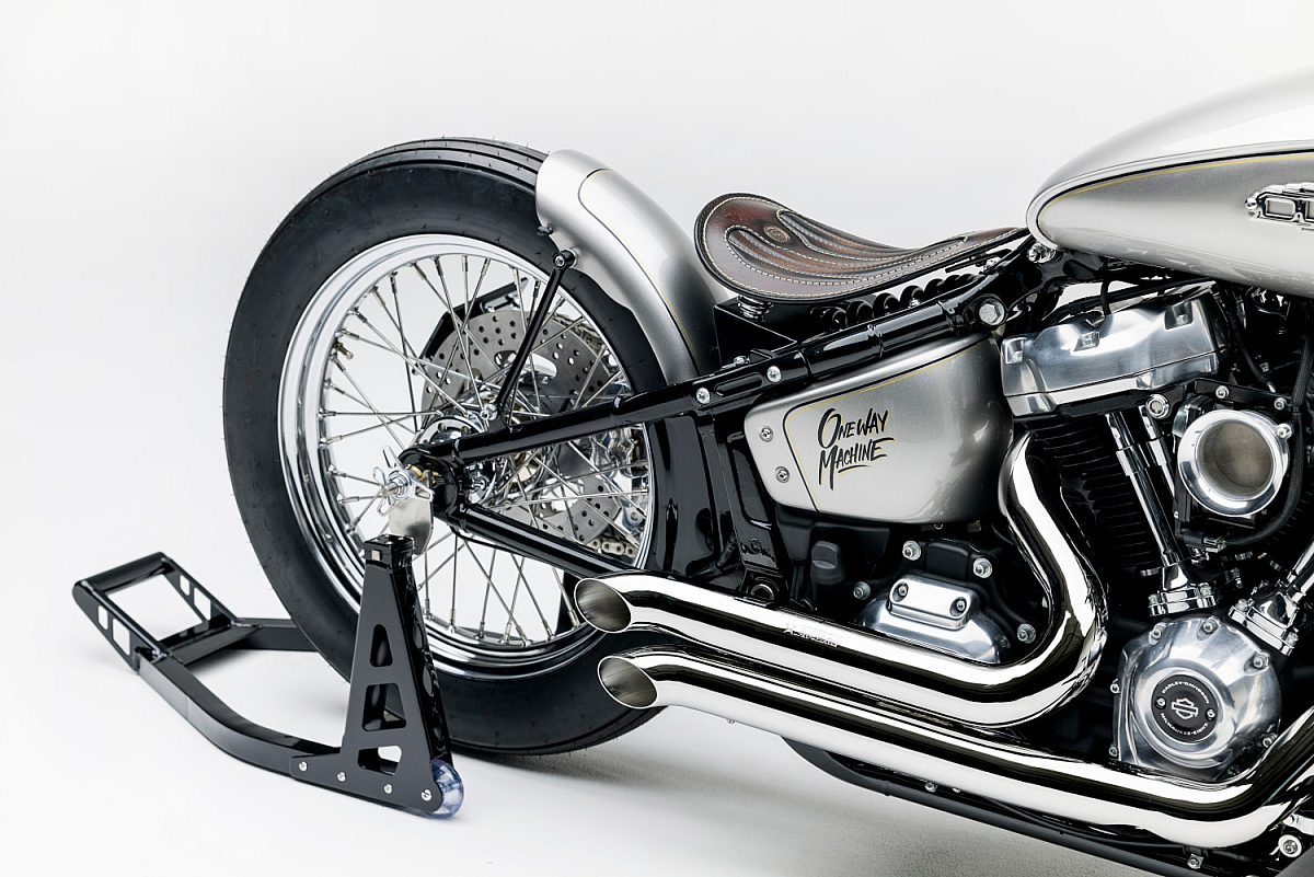 Sydney Huntsman: One Way Machine's Harley-Davidson Softail | Bike EXIF