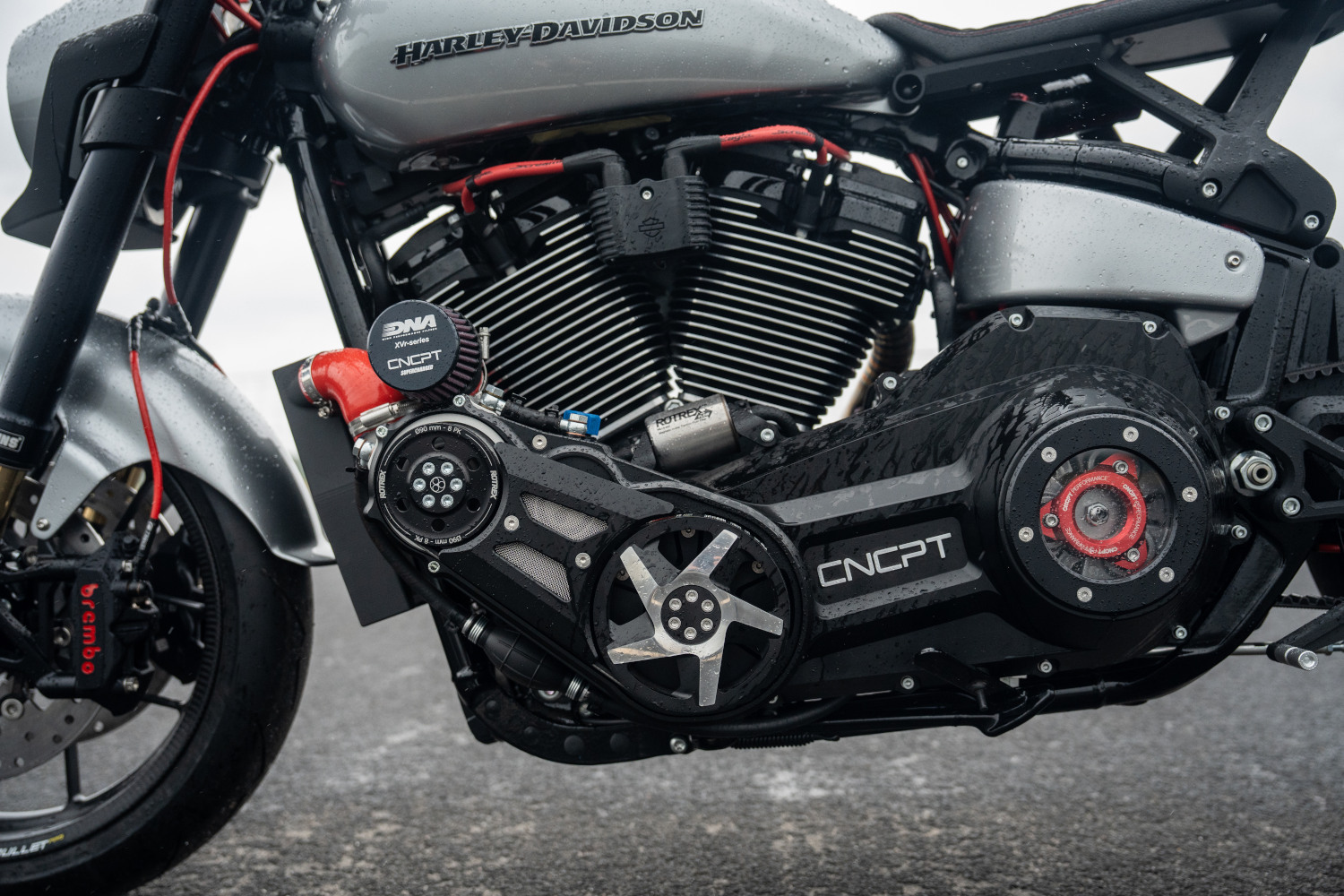パーレー Powerbrick's Harley-Davidson Lowrider S Cafe Racer | Bike EXIF
