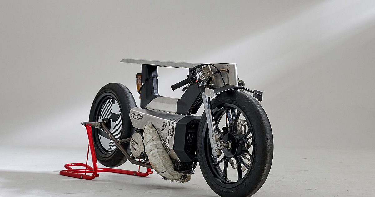 Theo Niess' Honda CR250 Powered Hyperbike