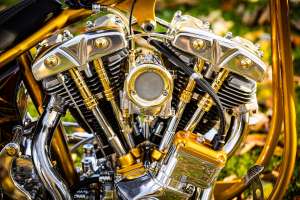 Wolfgang Mayerl Harle Davidson Shovelhead Chopper 18