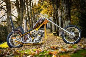 Wolfgang Mayerl Harle Davidson Shovelhead Chopper 3
