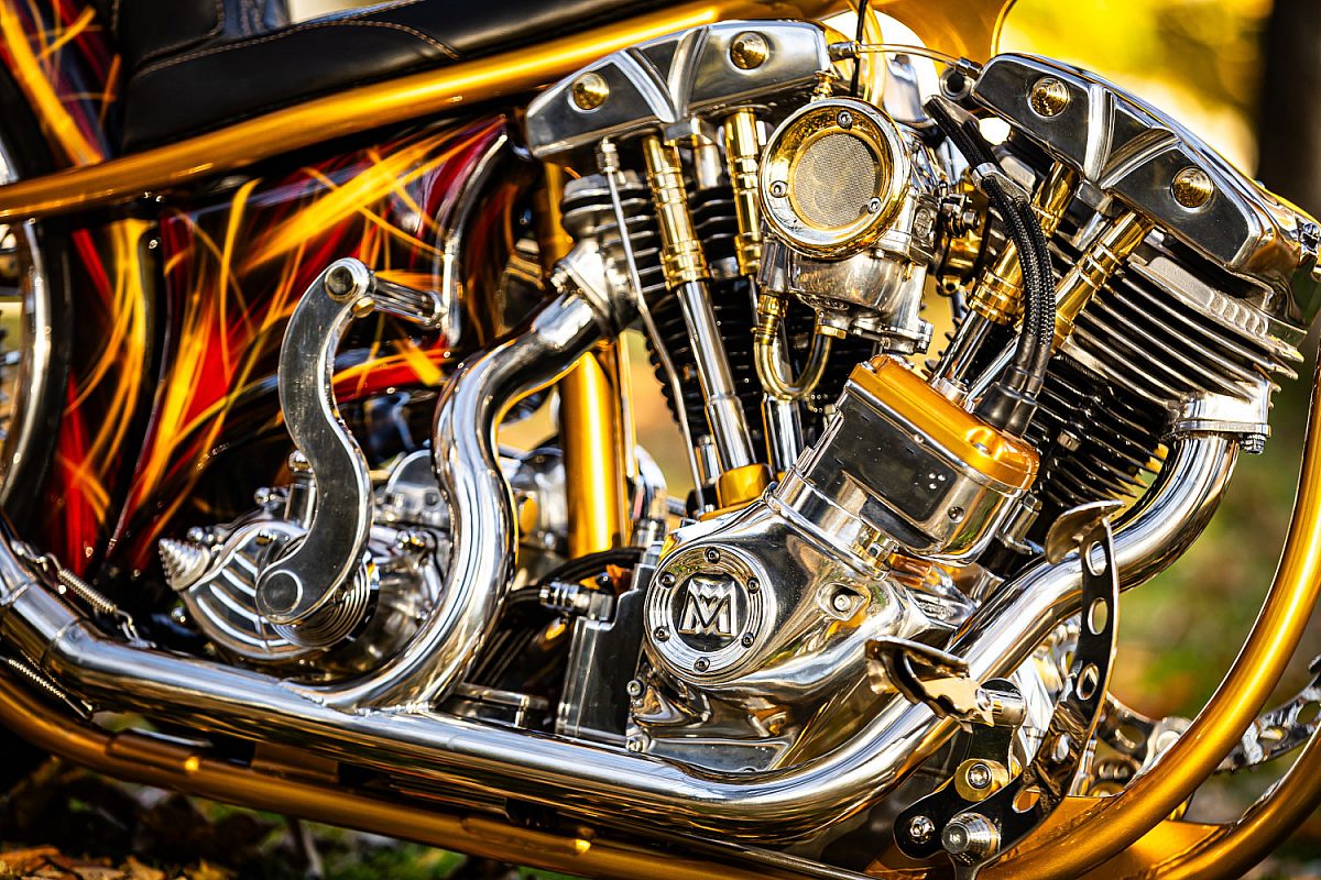 Wolfgang Mayerl Harle Davidson Shovelhead Chopper 10