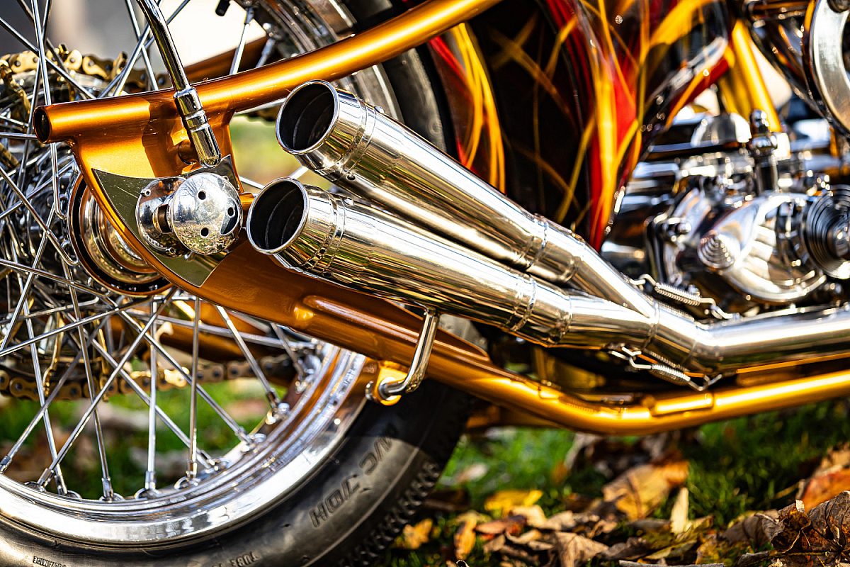Wolfgang Mayerl Harle Davidson Shovelhead Chopper 12