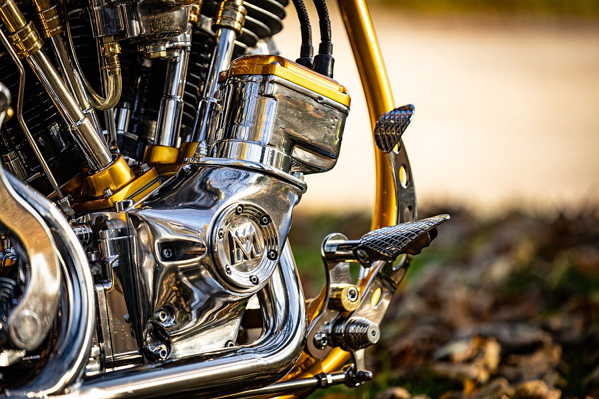 Wolfgang Mayerl Harle Davidson Shovelhead Chopper 13