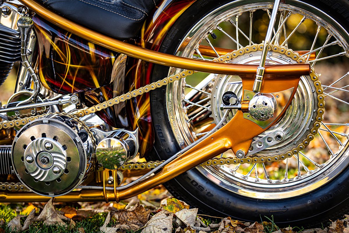 Wolfgang Mayerl Harle Davidson Shovelhead Chopper 15