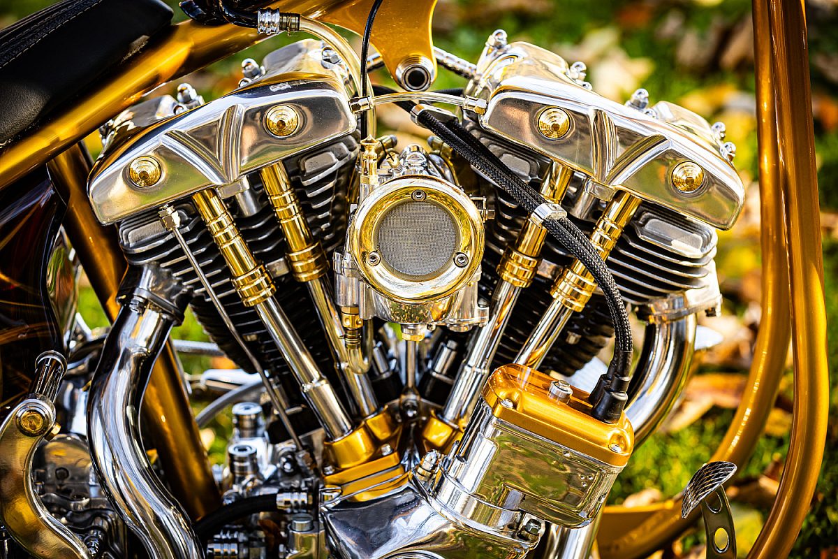 Wolfgang Mayerl Harle Davidson Shovelhead Chopper 18