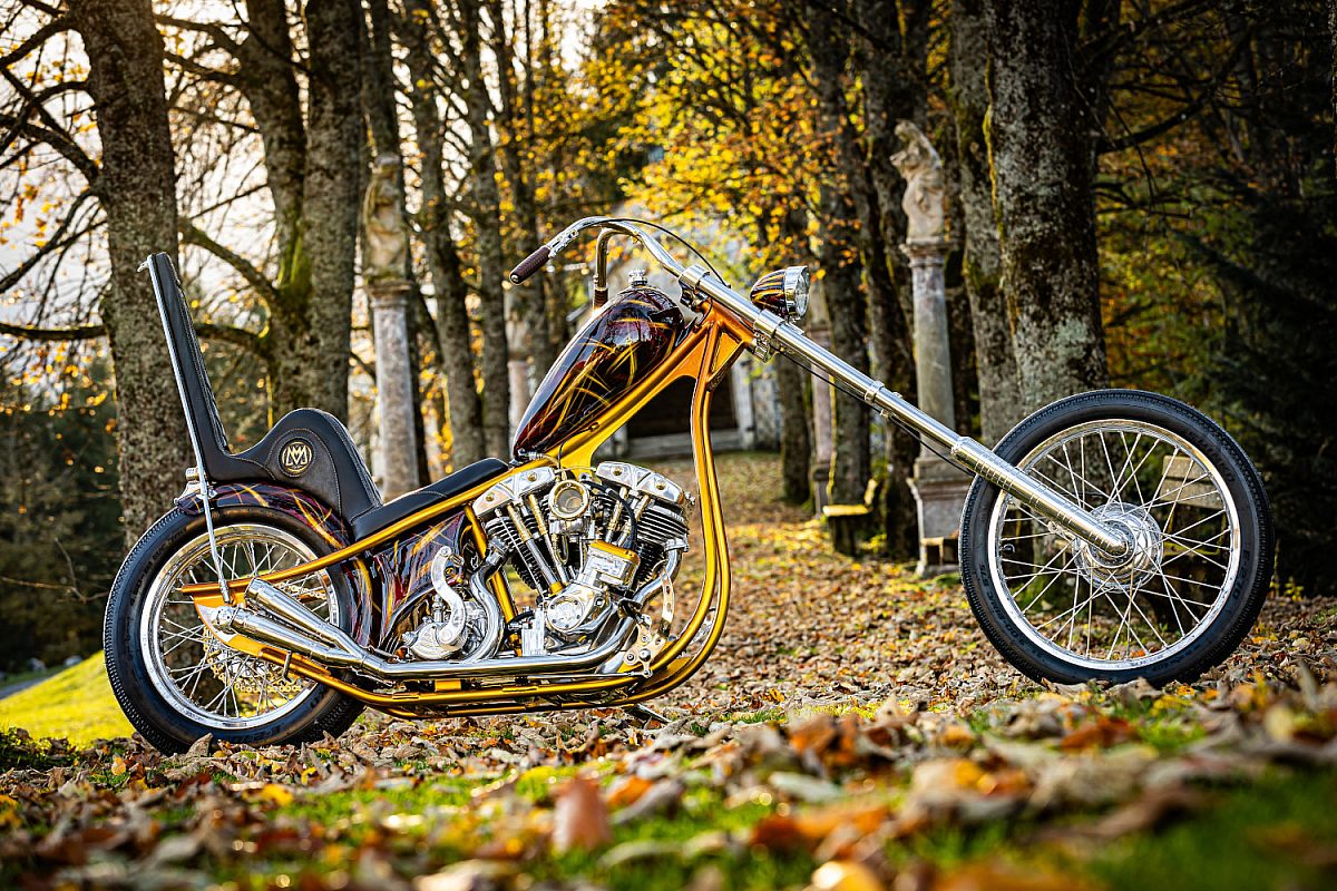 Wolfgang Mayerl Harle Davidson Shovelhead Chopper 3