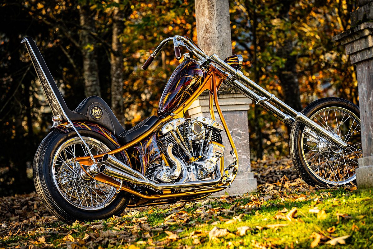Wolfgang Mayerl Harle Davidson Shovelhead Chopper 4