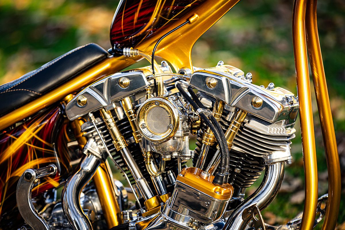 Wolfgang Mayerl Harle Davidson Shovelhead Chopper 9