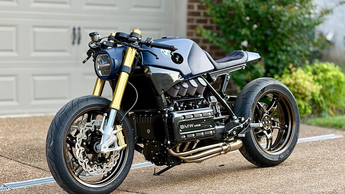 Beginner’s Luck: Adam Vanhooser's BMW K 1100 Café Racer