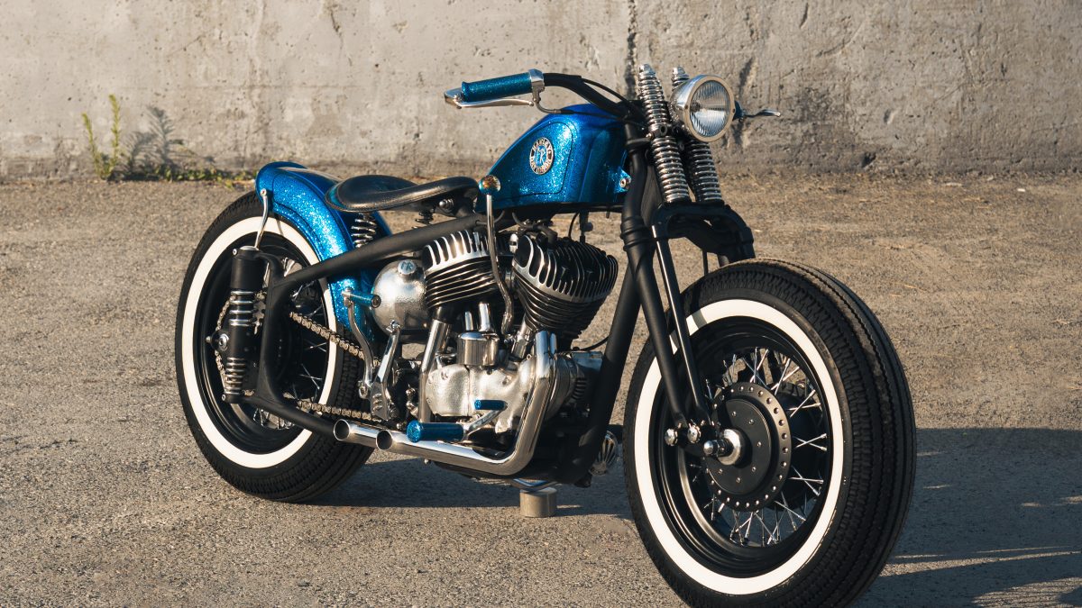 Siberian Blacksmith: Hammerbike’s Harley-Davidson WLA Flathead Bobber