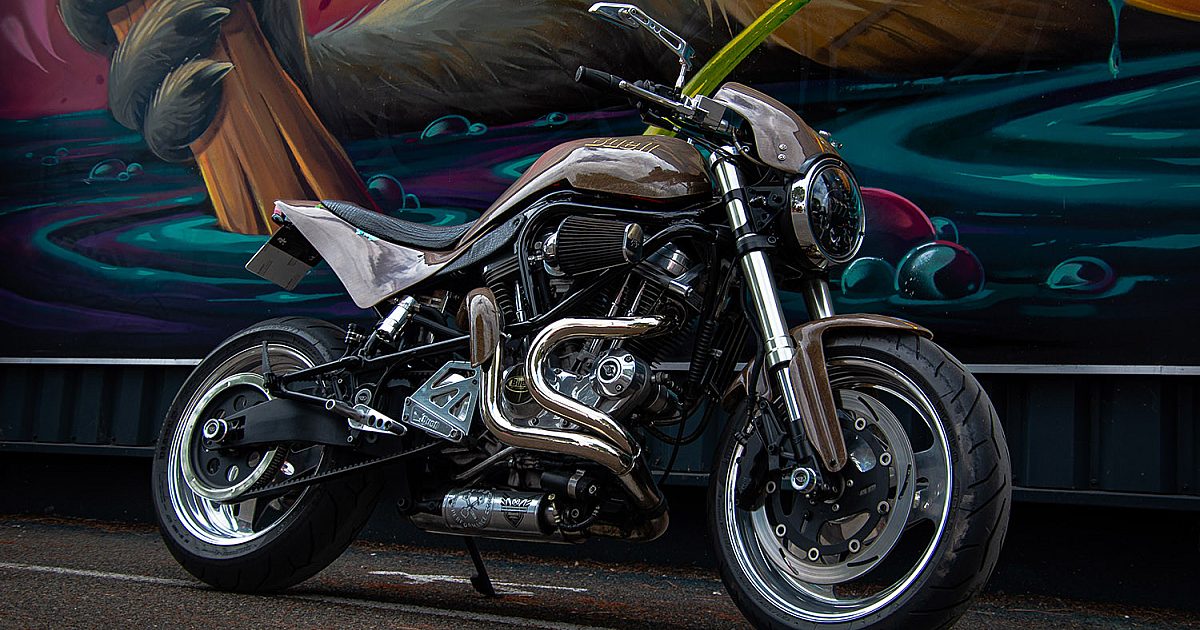 Buell M2 Cyclone S1 Tribute with Flax Fiber Body Panels