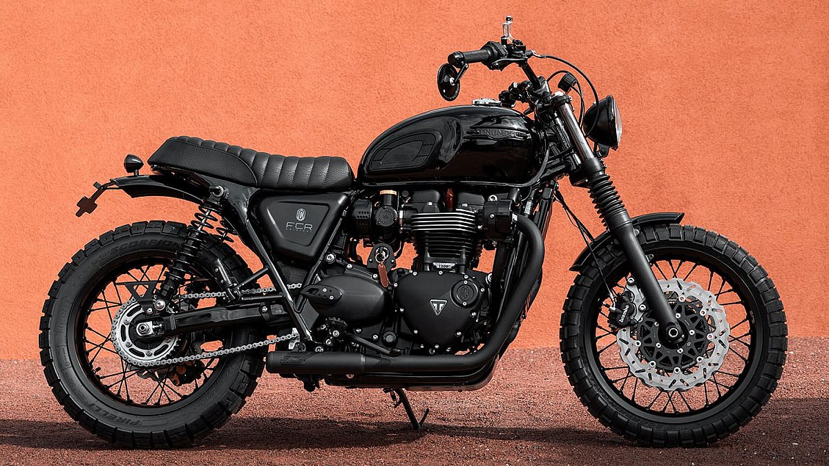 Paint It Black: FCR Original's Warranty-Backed Triumph T120 Scrambler