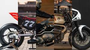 The top 5 most viral custom motorcycles of December include a TVS RR 310 café racer, a BMW R 12 nineT café racer and a Royal Enfield tracker and café racers.