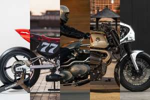 The top 5 most viral custom motorcycles of December include a TVS RR 310 café racer, a BMW R 12 nineT café racer and a Royal Enfield tracker and café racers.
