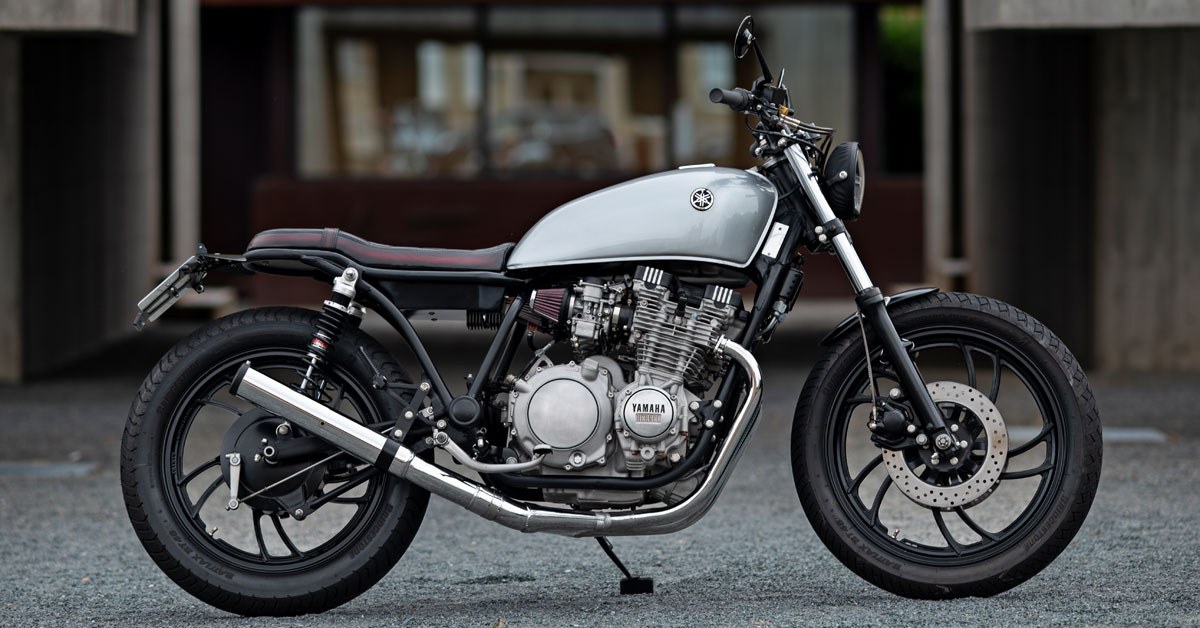 첫 번째 관습에서 매력적인 커스텀 Yamaha XJ650 …