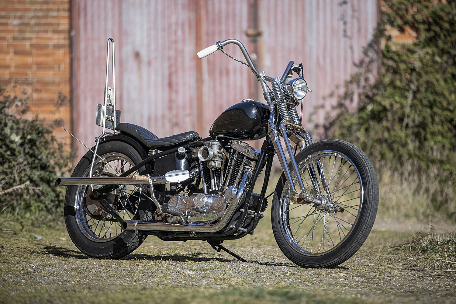 Short Chopper Short ’n’ Sweet: A Tight ’n’ Right Ironhead Chopper from… | Bike EXIF